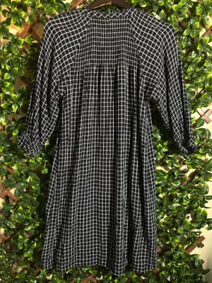 Maeve Anthropologie Sara Smocked Shirtdress size XSMALL thumbnail 4