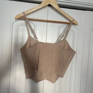 Love Tree Tan Button Front Tank Top‎ Size Large thumbnail 2