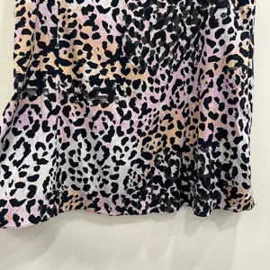Veronica Beard Diane Stretch‎ Silk Leopard Print Midi Slip Skirt Lilac Multi 10 thumbnail 4