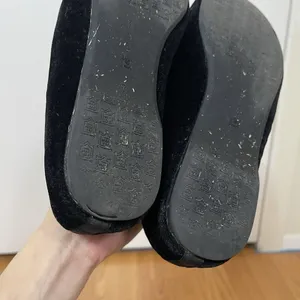Sold🎉Birdies black velvet starling flat slip on casual loafers size US 7 thumbnail 8