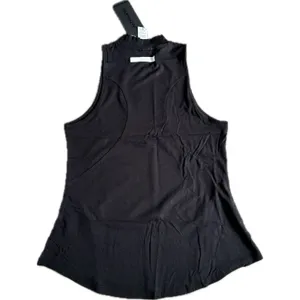 Alphalete Women's Premium Mockneck Tank - Black ,size Medium thumbnail 5