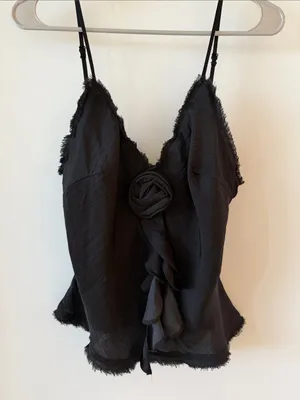 12th Tribe Cami With Rosette Detail thumbnail 2