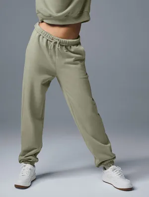 Alo Accolade Sweatpant, Limestone thumbnail 1