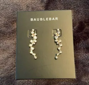 Bauble Bar rhinestone ear crawler NWT thumbnail 1