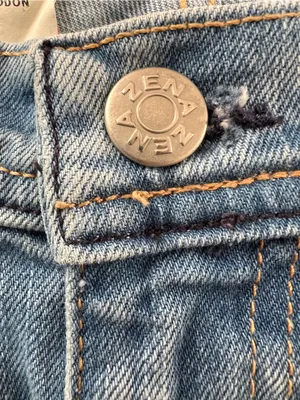 Vintage Zena Jeans 8P Y2K Light Wash Bootcut Stretch Denim Petite thumbnail 5