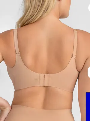 Honeylove XL 36D/DD (E) Ultra Light Foam Cups Crossover Bra thumbnail 10