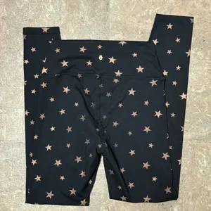 SPIRITUAL GANGSTER Black Leggings with Gold Stars Size Small thumbnail 8