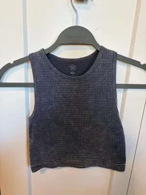 Ribbed halter Gray thumbnail 2