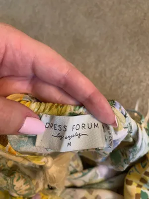 Dress Forum Maxi Tropical Beach Vacation Dress thumbnail 2