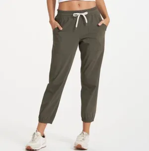 Vuori Weekend Joggers Kale Lightweight Outdoor Hike Drawstring Sustainable S/M thumbnail 2