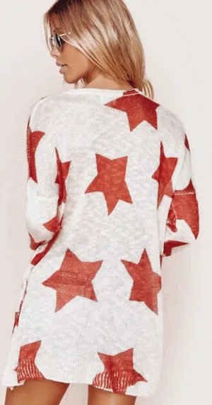 Bonfire Stars Oversized Sweater thumbnail 5