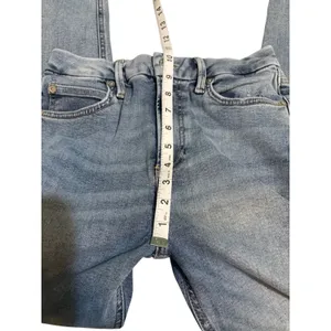 Free People Skinny Jeans Women's 28 Light Wash Stretch Ankle Denim thumbnail 6