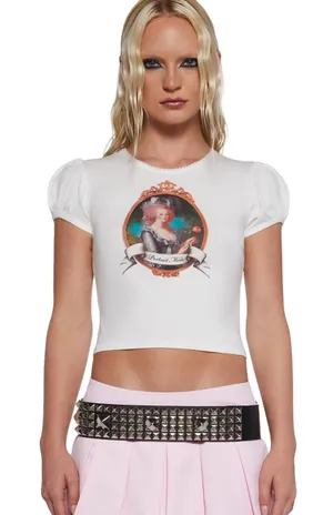 Dolls Kill Mirror mirror baby tee thumbnail 1