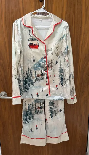 Satin PJ set Multiple thumbnail 1