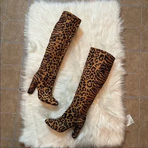 Antonio Melani Animal Print Boots thumbnail 3