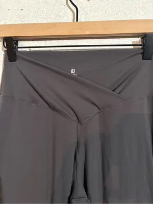 UEU High Waisted Flare Leggings | Size: Medium | Color: Gray thumbnail 2