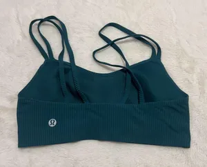 Teal like a cloud lululemon sports bra thumbnail 2
