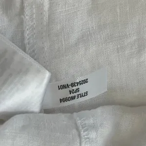 Madewell Womens Flap-Pocket Button Up Linen Shirt S Eyelet White Quiet Luxury thumbnail 7