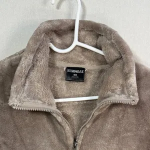 32 Degrees Teddy Jacket in Taupe thumbnail 2
