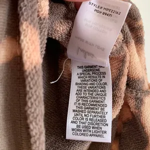 NWT Lulu's It's a Lifestyle Lounge Shorts‎ in Brown Tie-Dye thumbnail 6
