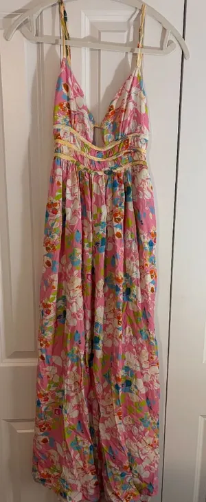 fab'rik floral maxi dres thumbnail 1