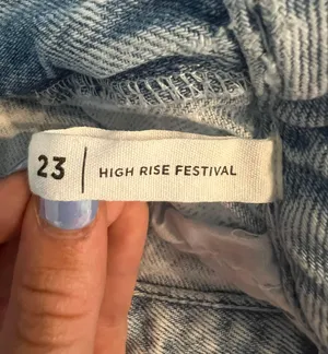 PacSun High Rise Festival Jean Shorts thumbnail 4