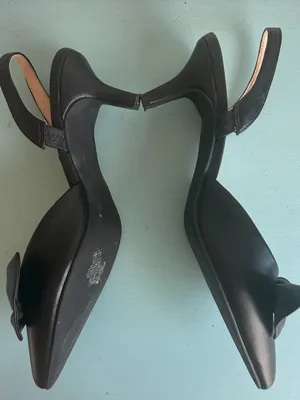 Isaac Mizrahi New York Bow Slingback Kitten Heels Black Size 7 thumbnail 11