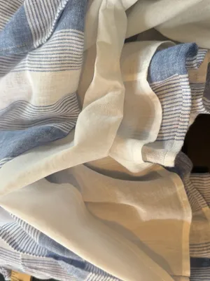 Rails Ashlyn Nevis Linen Dress Blue & White Stripes Size Small thumbnail 11