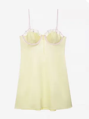FOR LOVE AND LEMONS Buttercup Bunches Slip Dress thumbnail 1
