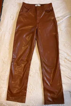 Abercrombie Leather Pants thumbnail 1