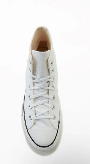 White Platform Converse 10.5  thumbnail 3