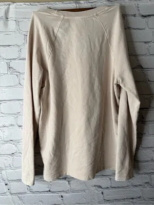 Disney Tan Walt Disney World Crewneck Sweatshirt with Castle Graphic size small thumbnail 4