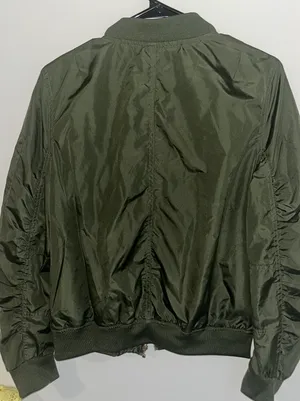 Army Green Bomber Jacket Size L thumbnail 3