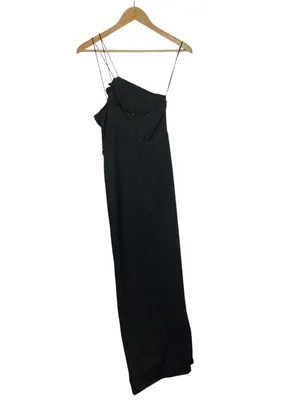 Showpo. Teagan Midi Dress Black Size 6 NWT thumbnail 5
