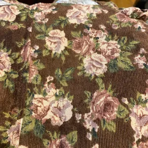 Arula Leighton Floral Corduroy Skirtall NWT 0X thumbnail 5