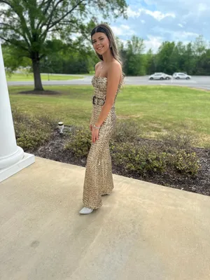 Alex Earle NYE Jumpsuit/ formal prom dress thumbnail 2