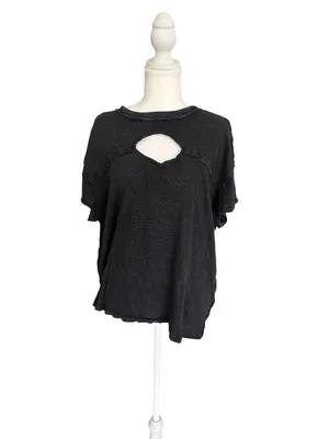 WE THE FREE Black Gray T Shirt Size Medium NEW NWOT thumbnail 3