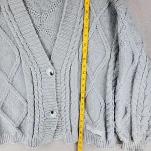 Taylor Swift The Tortured Poets‎ Department Gray Cardigan Size XL/2XL Sweater thumbnail 11