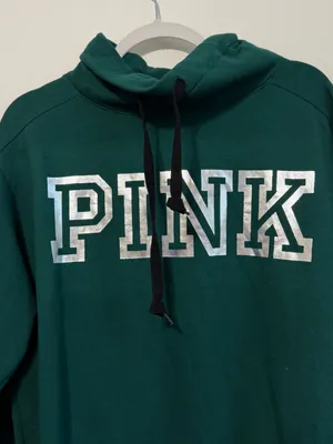 NWT Victoria's Secret PINK EVERYDAY LOUNGE COWL NECK PULLOVER SIZE MEDIUM NEW thumbnail 4