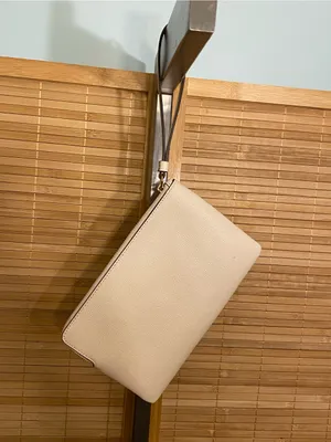 Coach Large Corner Zip Wrislet Wallet Chalk 3888 clutch wristlet thumbnail 4