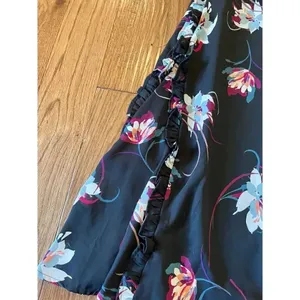 Anthropologie w5 Lillium floral ruffle detail skirt medium thumbnail 5