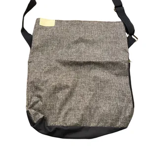 Leed's Foldover Tote Bag Shoulder Bag Gray Blue Netsuite NSW 14 Accenture Pocket thumbnail 7