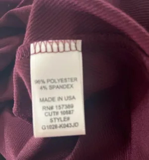 Altar’d State Maroon Lightweight Corduroy Skirt Size medium (bg2) thumbnail 5