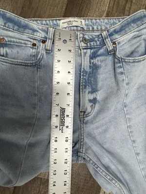 Abercrombie & Fitch Womens Jeans Sz 28/6L Long Tall Skinny High Rise Curve Love thumbnail 9