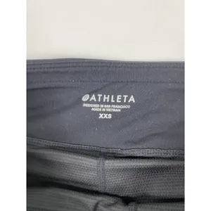 Athleta‎ Skort Womens XXS Black Athletic Golf Tennis Built-In Shorts Zip Pockets thumbnail 6
