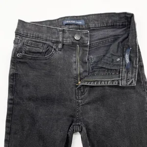 Calvin Klein Womens Jeans Size 4 High Rise Jegging Black Classic Minimal Stretch thumbnail 6