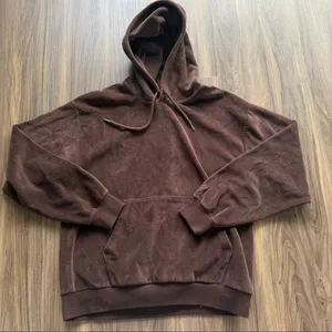 Aritzia TNA Velour Sweatshirt thumbnail 1