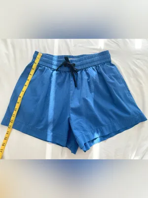 Everlane Seersucker Boxer Short – Royal Blue – S thumbnail 7