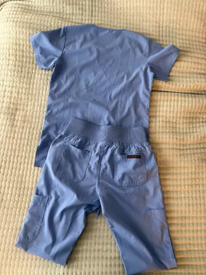 Monarch Scrub Set Women’s XS Blue thumbnail 2