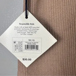 Ava & Viv Beige‎ Pencil Skirt thumbnail 5